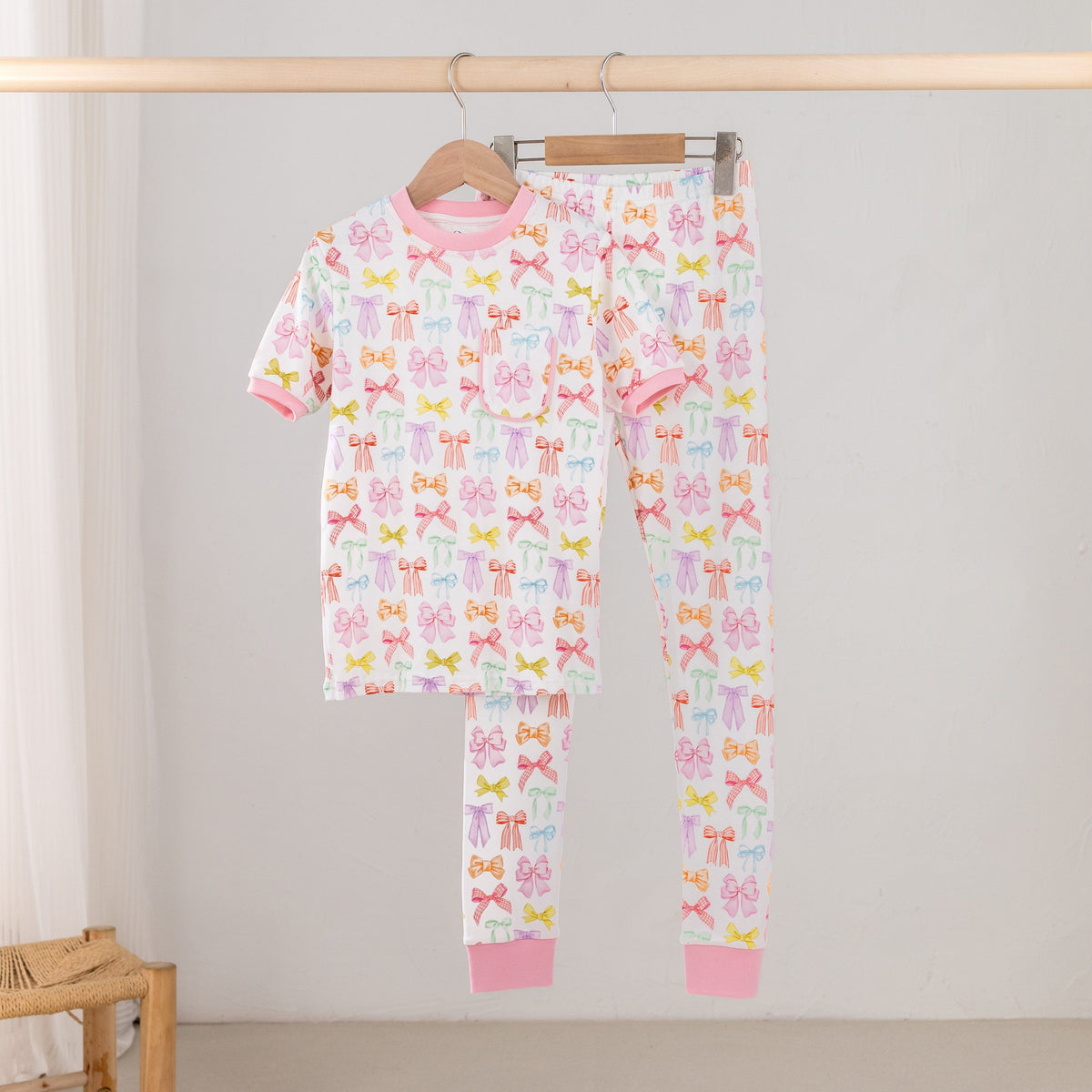 Nola Tawk Rain-BOW Organic Cotton Kids Pajamas - Little Miss Muffin Children & Home