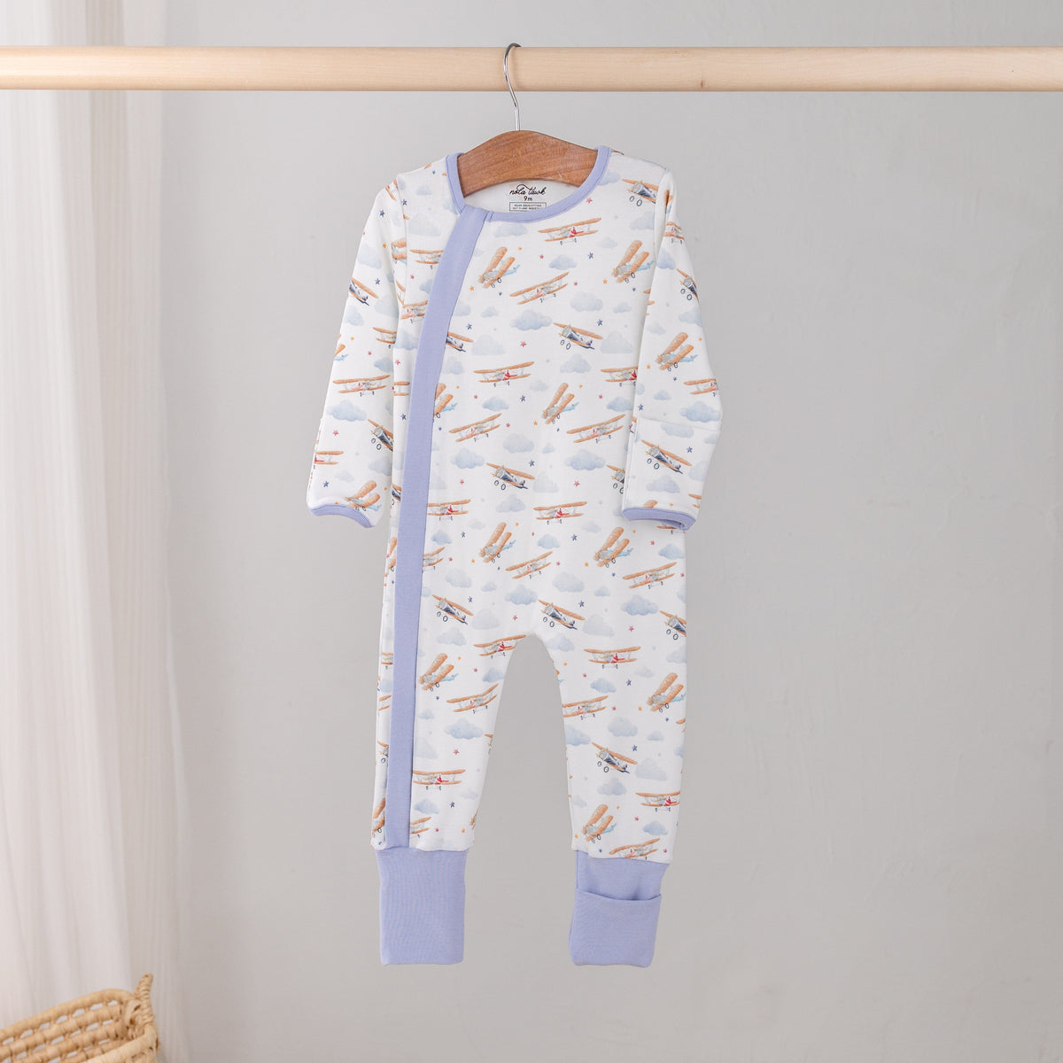 Nola Tawk Just Plane Awesome Organic Cotton Kids Pajamas - Little Miss Muffin Children & Home