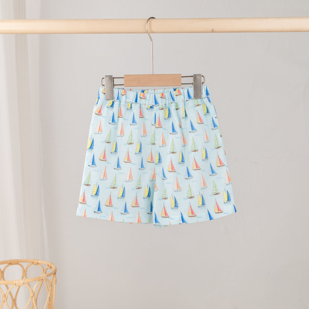 Nola Tawk Sea You Soon Organic Muslin Shorts - Little Miss Muffin Children & Home