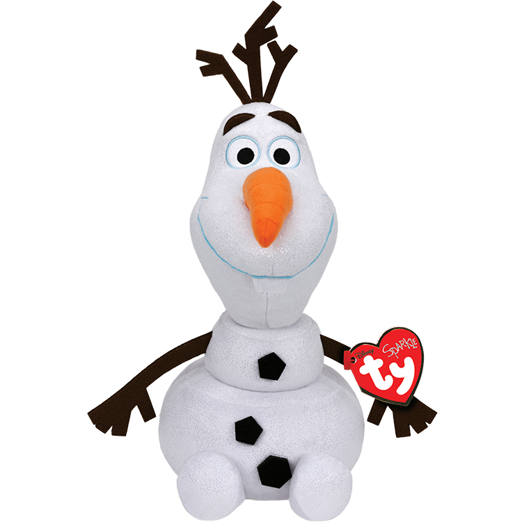 Ty Inc Beanie Buddy Disney Frozen Olaf Snowman Medium 13 - Little Miss Muffin Children & Home