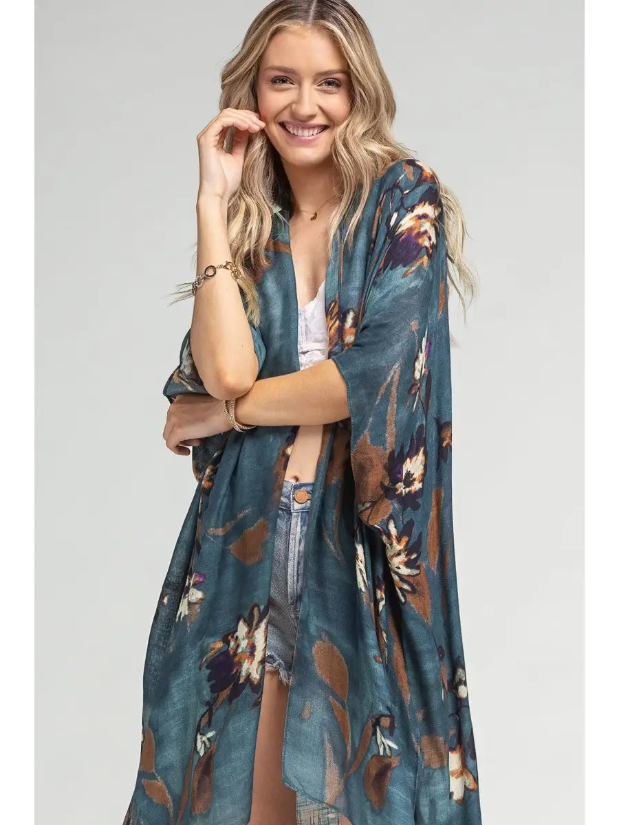 Urbanista Celeste Viscose Kimono - Little Miss Muffin Children & Home