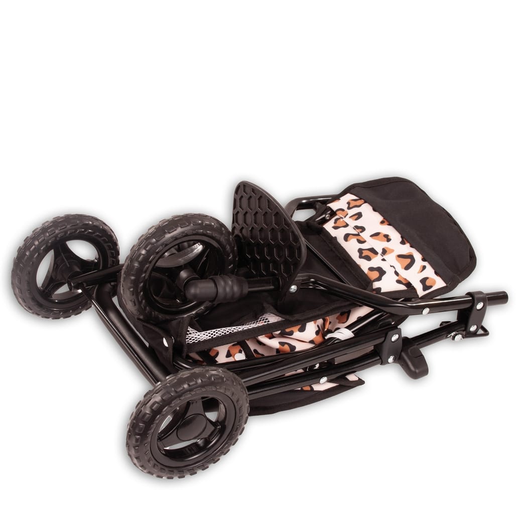 Gotz Gotz Little Tiger 3-Wheel Foldable Doll Stroller, Tiger Print - Little Miss Muffin Children & Home