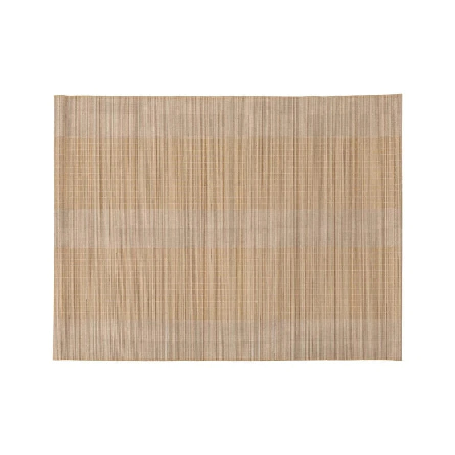 Bloomingville Hand-Wovan Bamboo Striped Placemat - Little Miss Muffin Children & Home