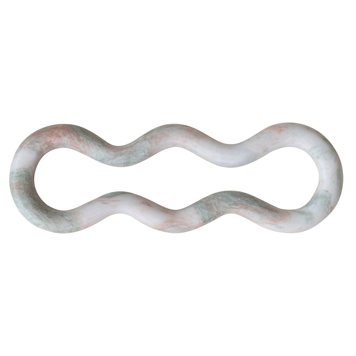Bloomingville Green Melange Marble Organic Shaped Trivet (Each One Will Vary) - Little Miss Muffin Children & Home