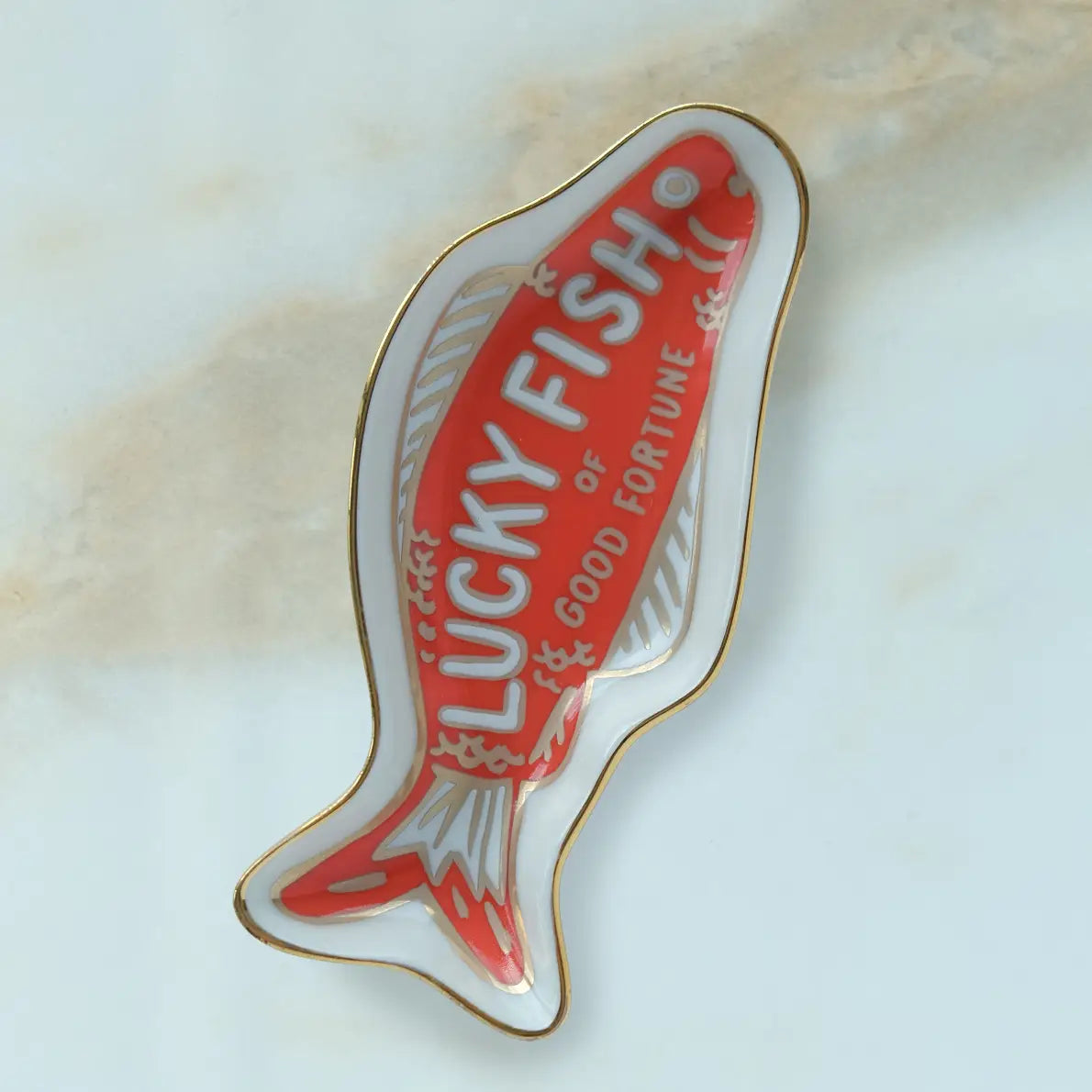 Idlewild Fortune Fish Porcelain Trinket Dish - Little Miss Muffin Children & Home