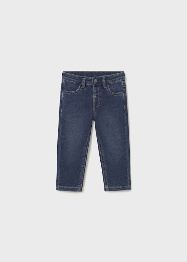 baby dark denim pants