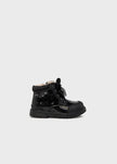 kids sparkle black boots