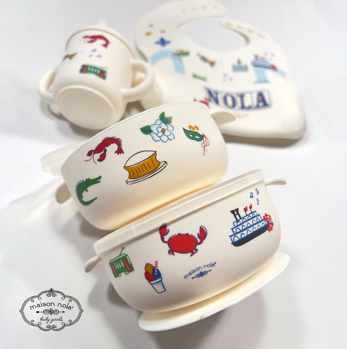 Maison Nola Maison Nola Bowl Icon NOLA - Little Miss Muffin Children & Home