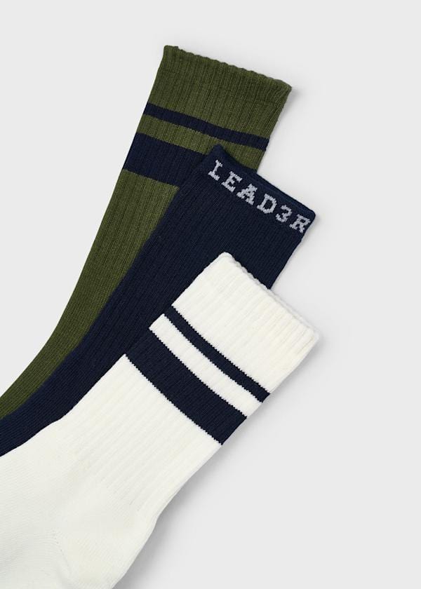 Mayoral Usa Inc 3-Pack Boys Socks - Little Miss Muffin Children & Home