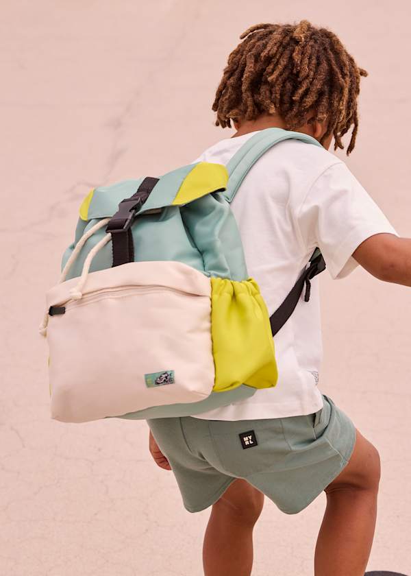 Mayoral Usa Inc Tricolor Backpack in Green - Little Miss Muffin Children & Home