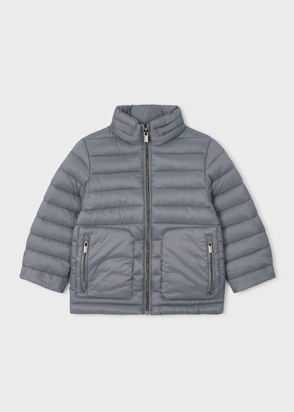 boys grey puffer jacket