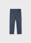 back of boys navy pants