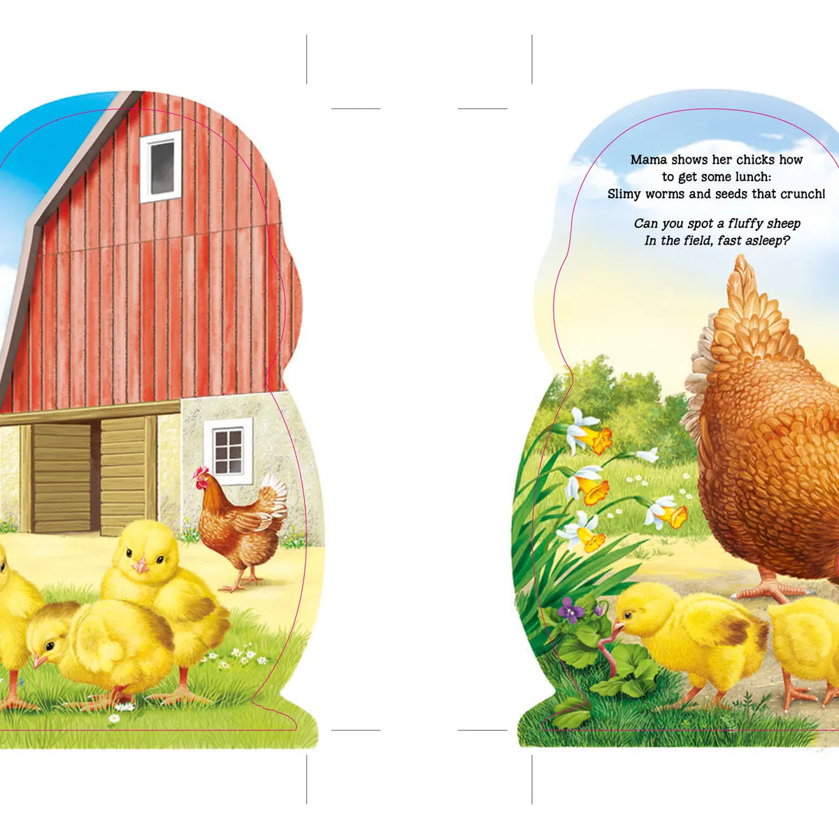 Sourcebooks Furry Chick Board Book - Little Miss Muffin Children & Home