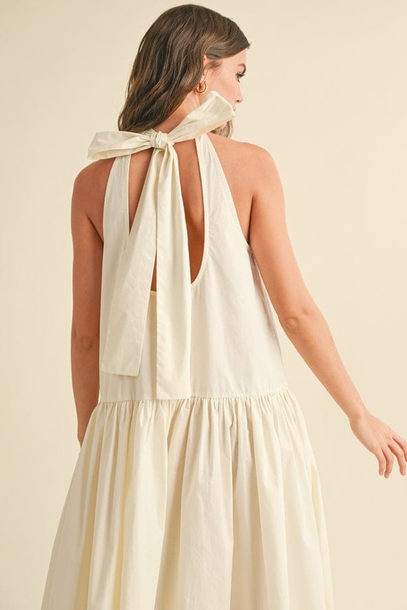 Miou Muse Sleeveless Halter Neck Maxi Dress - Little Miss Muffin Children & Home