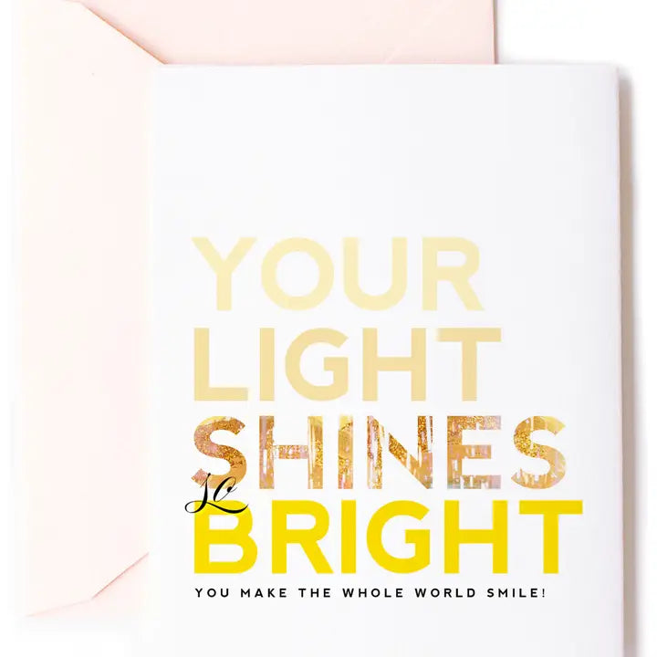 Kitty Meow Boutique Summer Light Shines Bright Sweet Friendship Greeting Card - Little Miss Muffin Children & Home