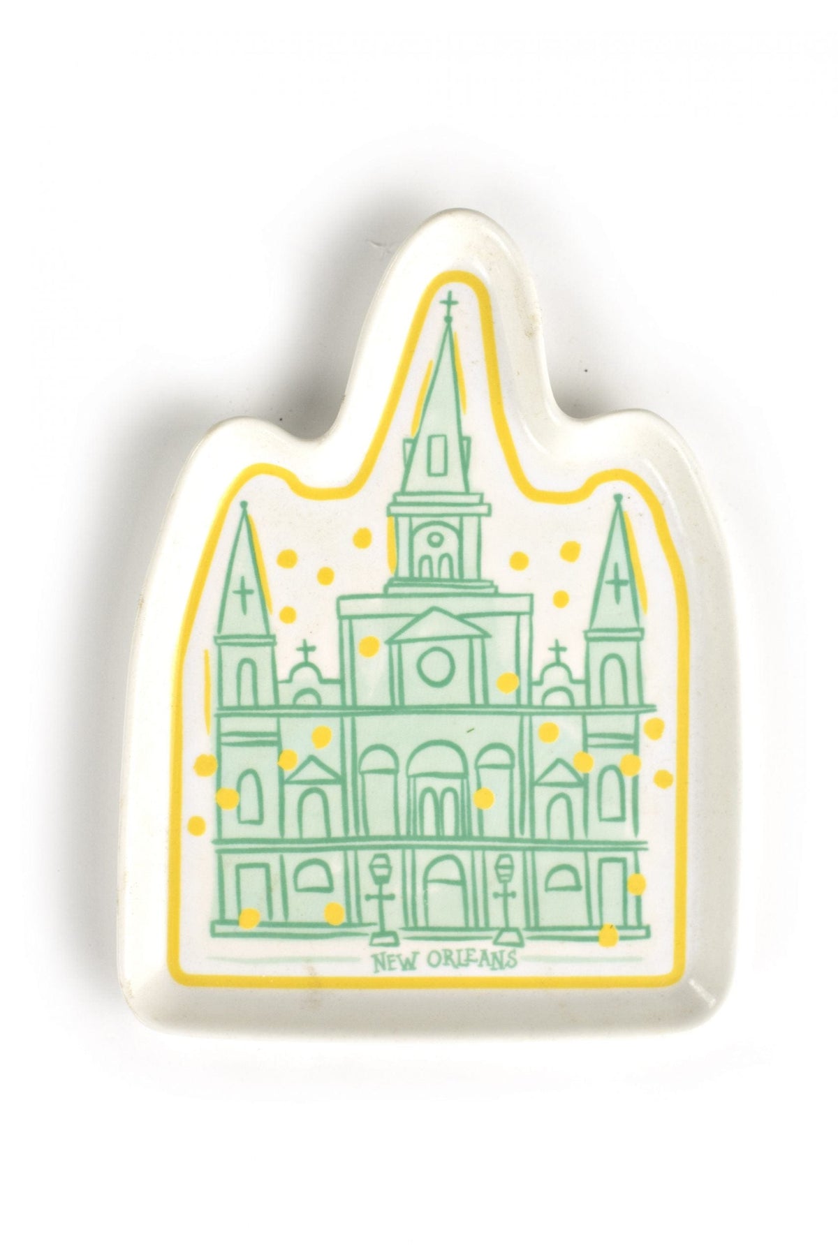 The Parish Line The Parish Line St Louis Cathedral Shaped Trinket Tray - Little Miss Muffin Children & Home