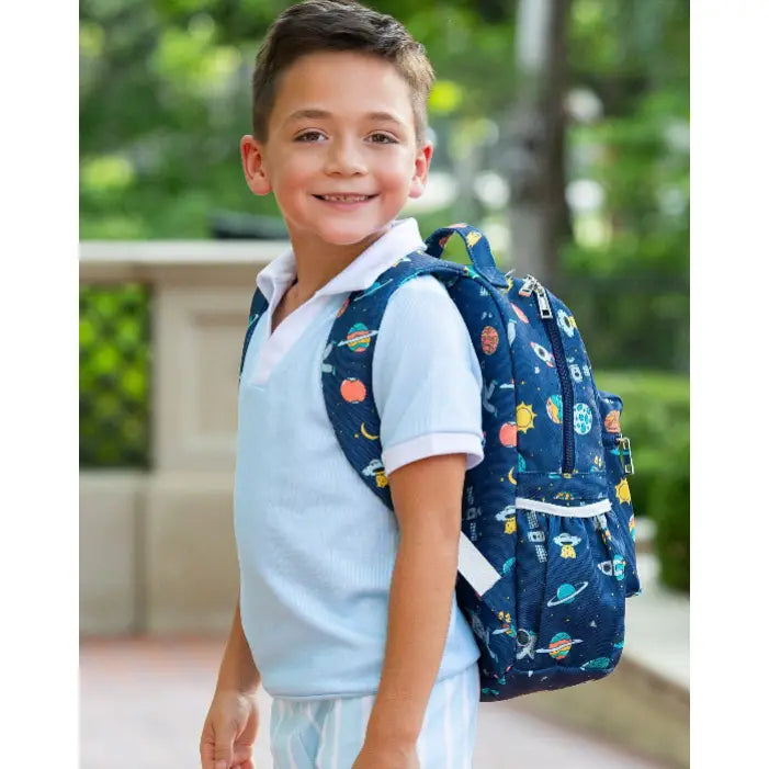 Sugar Bee Clothing Outer Space Boys Standard Backpack - Little Miss Muffin Children & Home