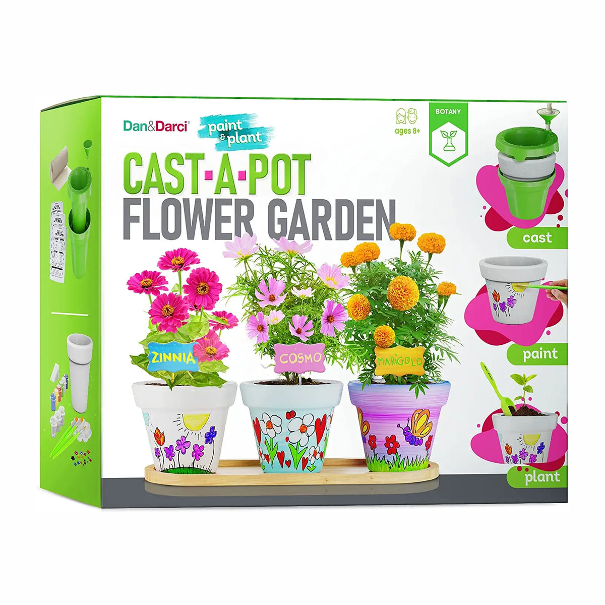 Dan&Darci Cast, Paint & Plant Kit - Little Miss Muffin Children & Home
