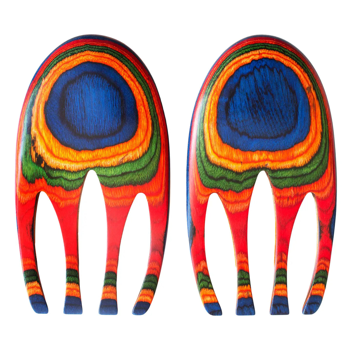 Totally Bamboo Baltique® Marrakesh Salad Hands, Salad Serving Utensils - Little Miss Muffin Children & Home