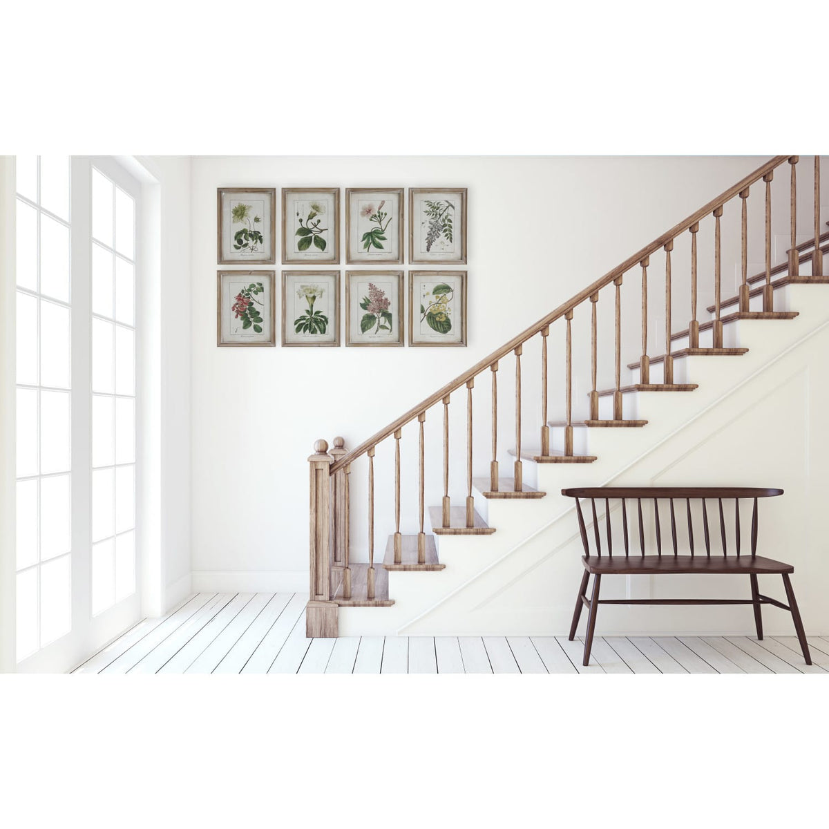 Creative Co-op Framed Floral Wall Art, 8 Styles Available, Sold Individually - Little Miss Muffin Children & Home