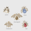 tiny bug decorative pins