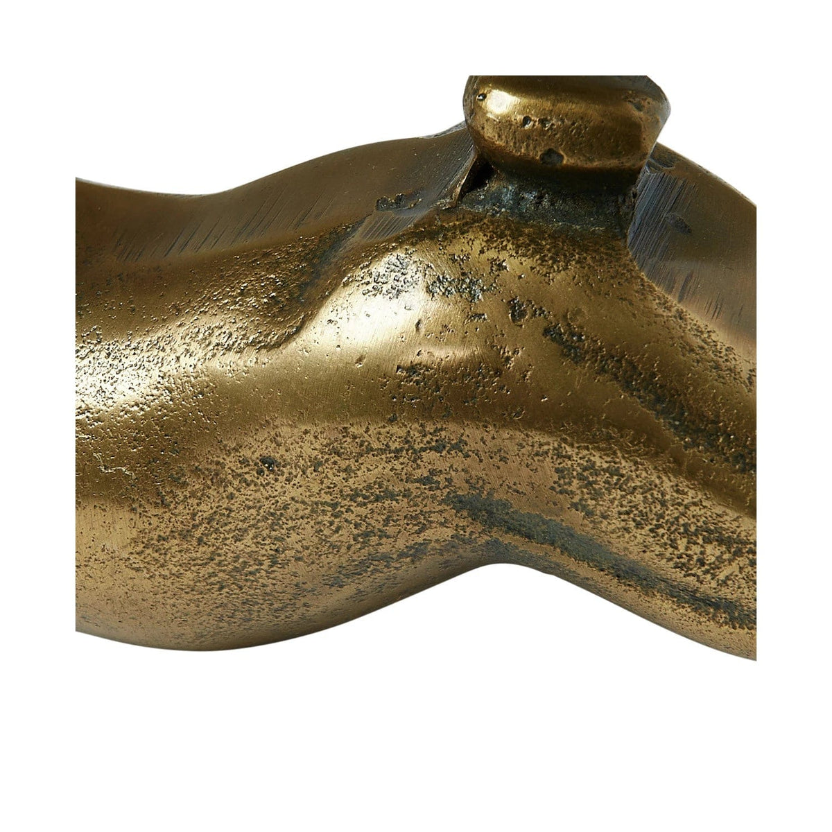 Creative Co-Op Creative Co-op Cast Aluminum Rabbit, Antique Brass Finish - Little Miss Muffin Children & Home