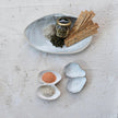 Creative Co-Op Creative Co-op Stoneware Oyster Shell Shaped Dish - Little Miss Muffin Children & Home
