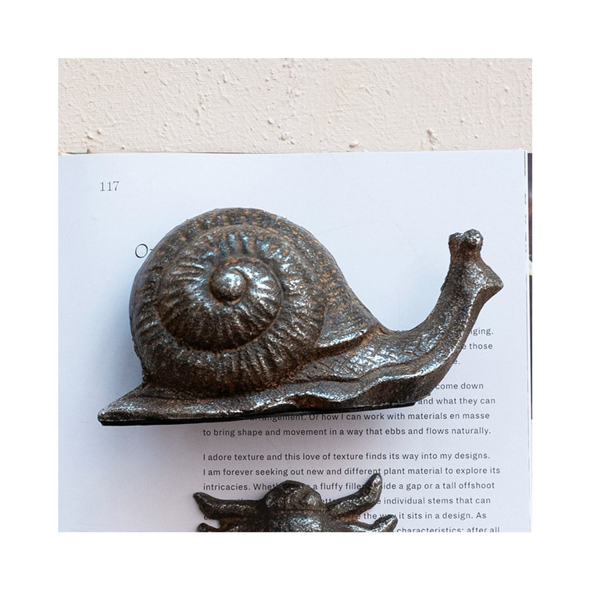 Creative Co-op Rust Finish Cast Iron Snail - Little Miss Muffin Children & Home