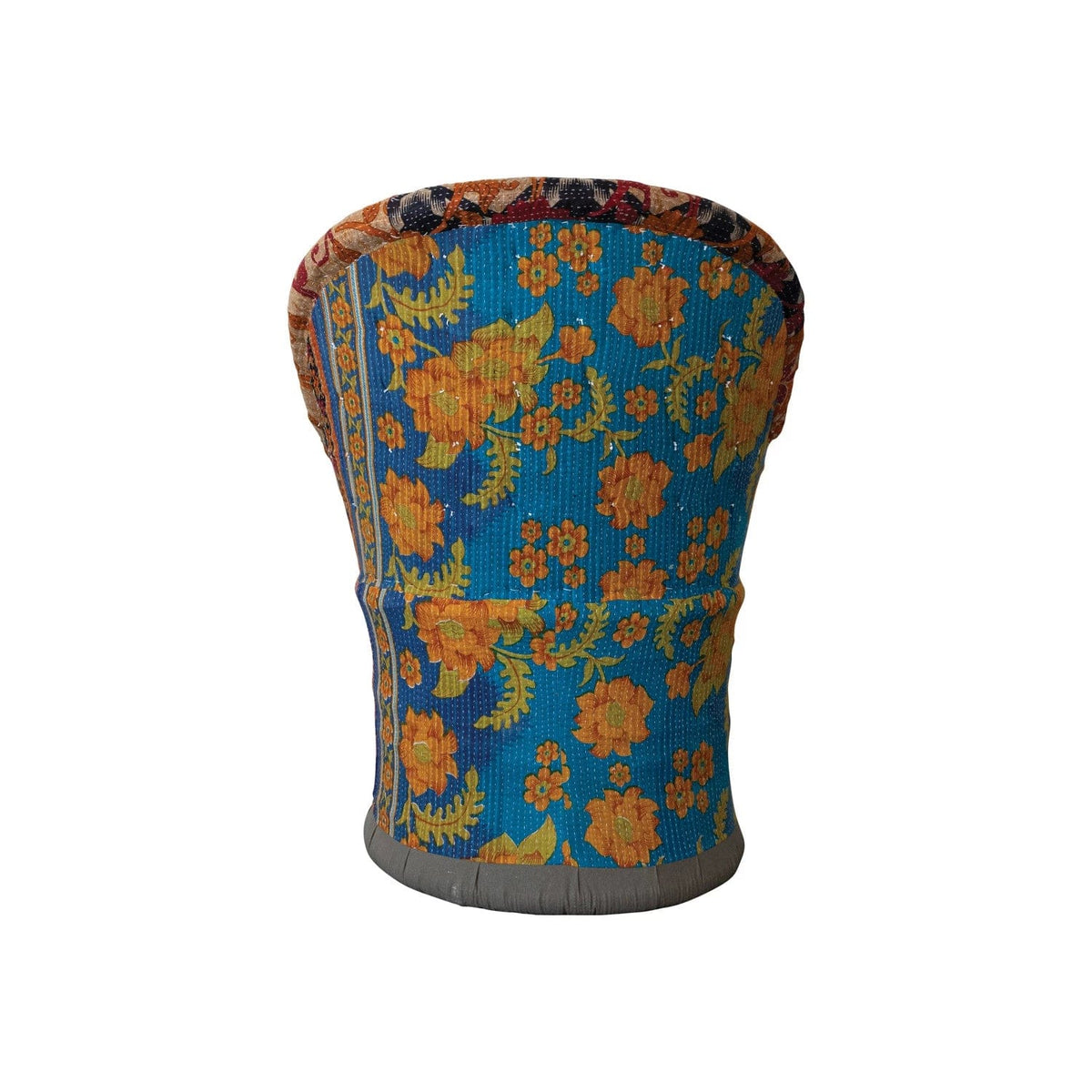 Creative Co-op Creative Co-op Handmade Vintage Cotton Kantha Upholstered Cane Chair (Each Pattern Will Vary) - Little Miss Muffin Children & Home