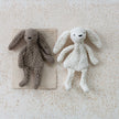 Creative Co-op Knit Fabric Chenille Bunny, 2 Availble Colors - Little Miss Muffin Children & Home