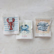 Creative Co-op Reusable Cellulose Sponge Cloth with Sea Life, 3 Available Styles - Little Miss Muffin Children & Home