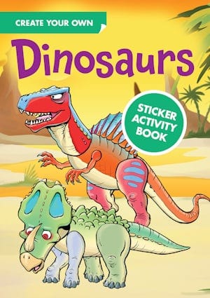 dinosaur sticker book