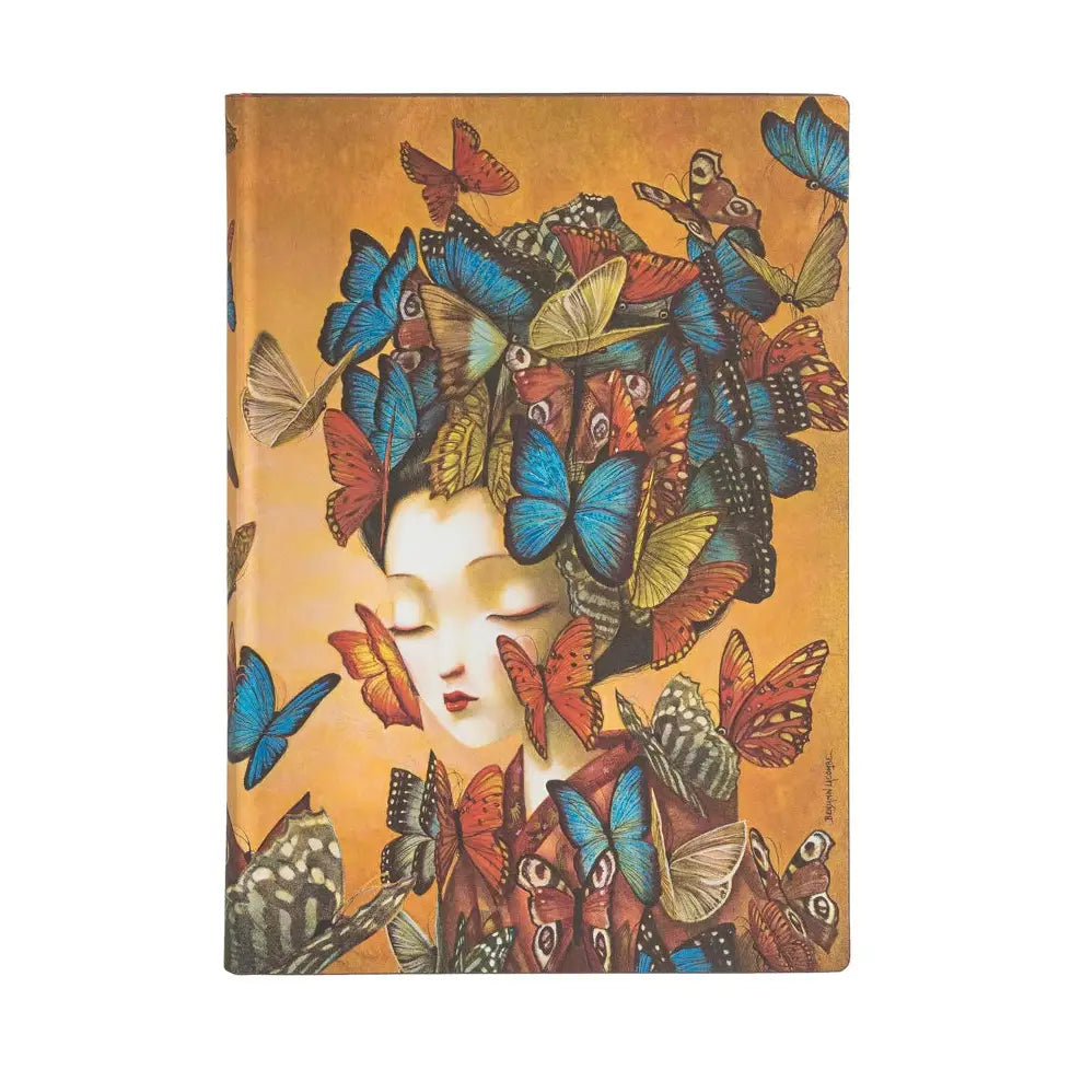 Chronicle Books Paperblanks Madame Butterfly Midi Lined Softcover - Little Miss Muffin Children & Home