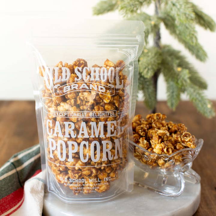 Old School Brand Caramel Popcorn - Little Miss Muffin Children & Home