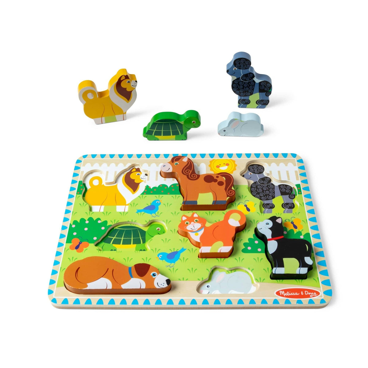 Melissa & Doug Melissa & Doug Pets Chunky Puzzle - Little Miss Muffin Children & Home