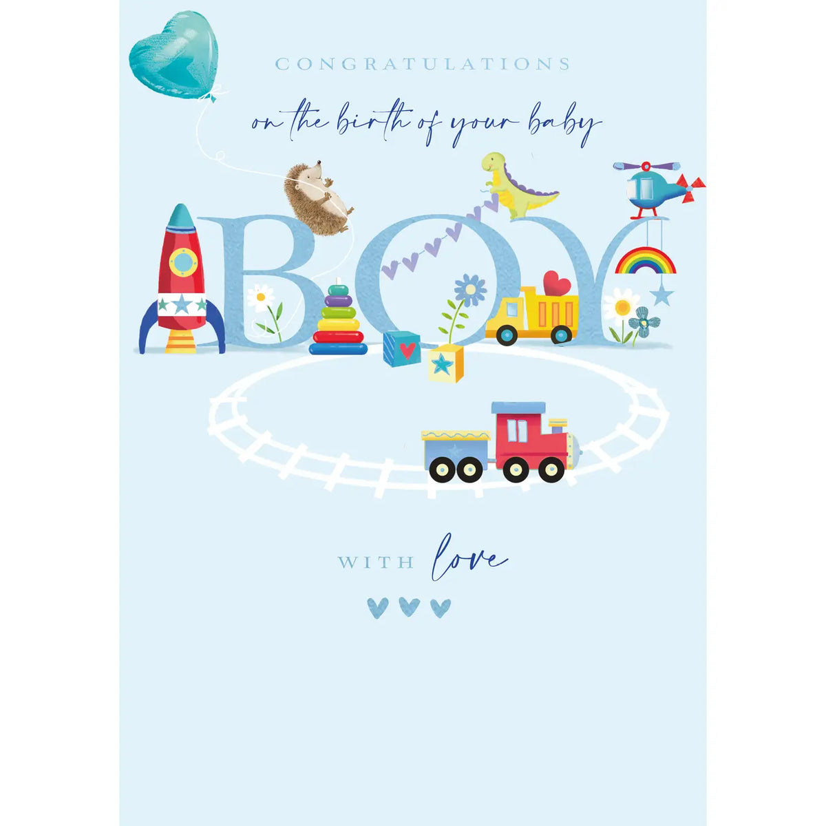 Notes & Queries Inc Baby Boy Greeting Card Ling - Little Miss Muffin Children & Home