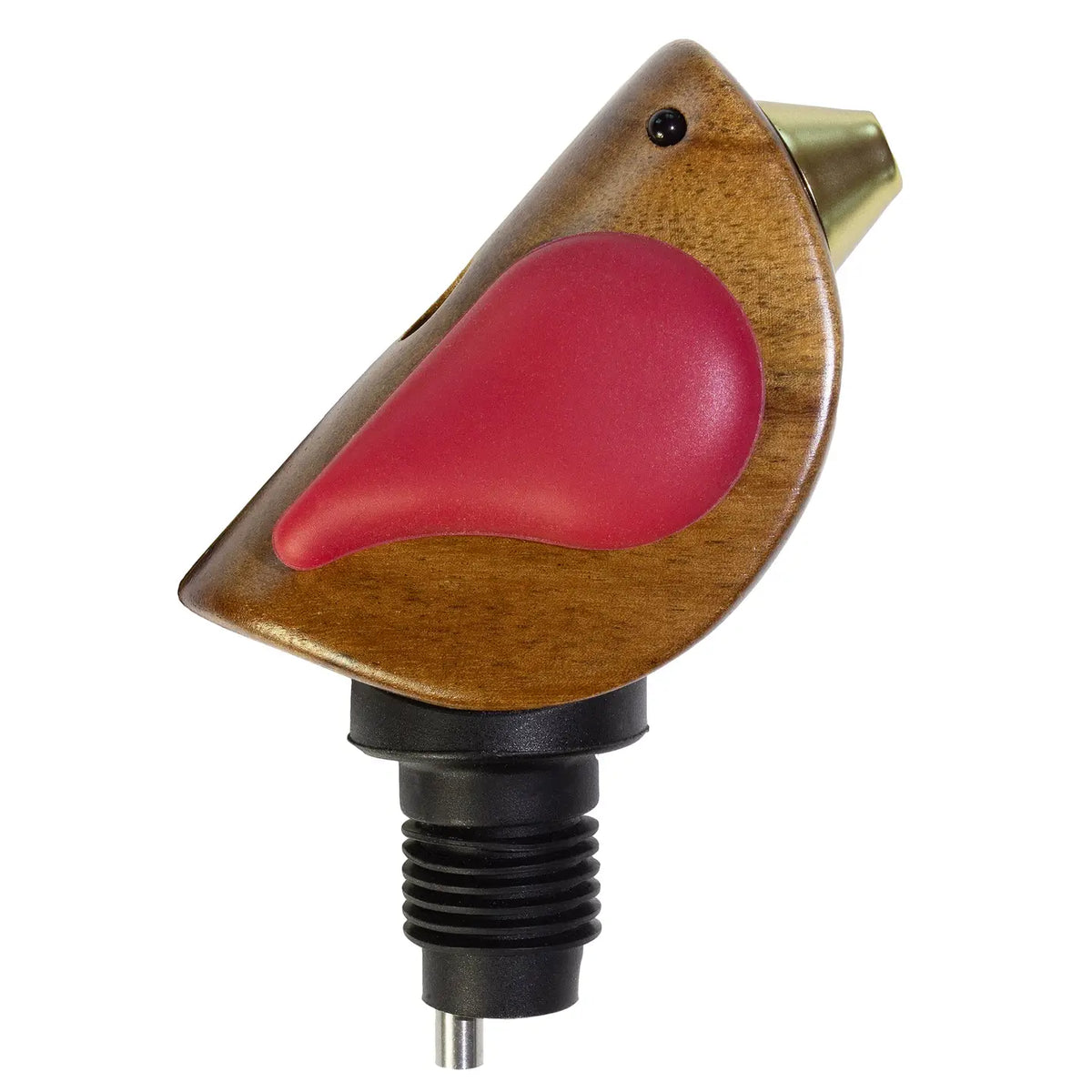 Totally Bamboo Songbird Specialties® Red "Singing" Wine Bottle Pourer - Little Miss Muffin Children & Home