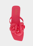Shu By Shushop Dahlia Jelly Flower Thong Flat Sandal - Little Miss Muffin Children & Home