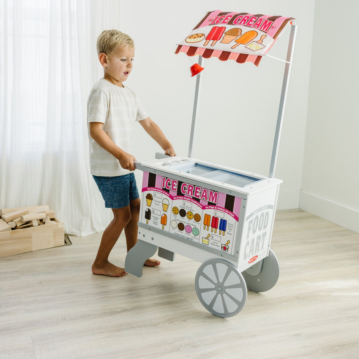 Melissa & Doug Snacks and Sweets Food Cart - Little Miss Muffin Children & Home