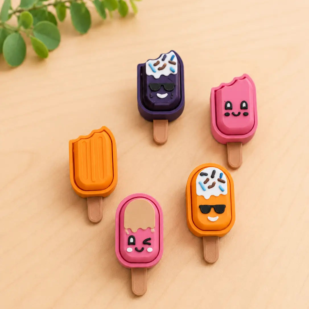 Forever Young Popsicle Treats 1 Button Clickee - Little Miss Muffin Children & Home