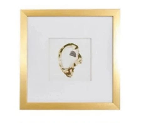 Roux Brands Roux Brands Large Gold Oyster Accent Decor - Little Miss Muffin Children & Home