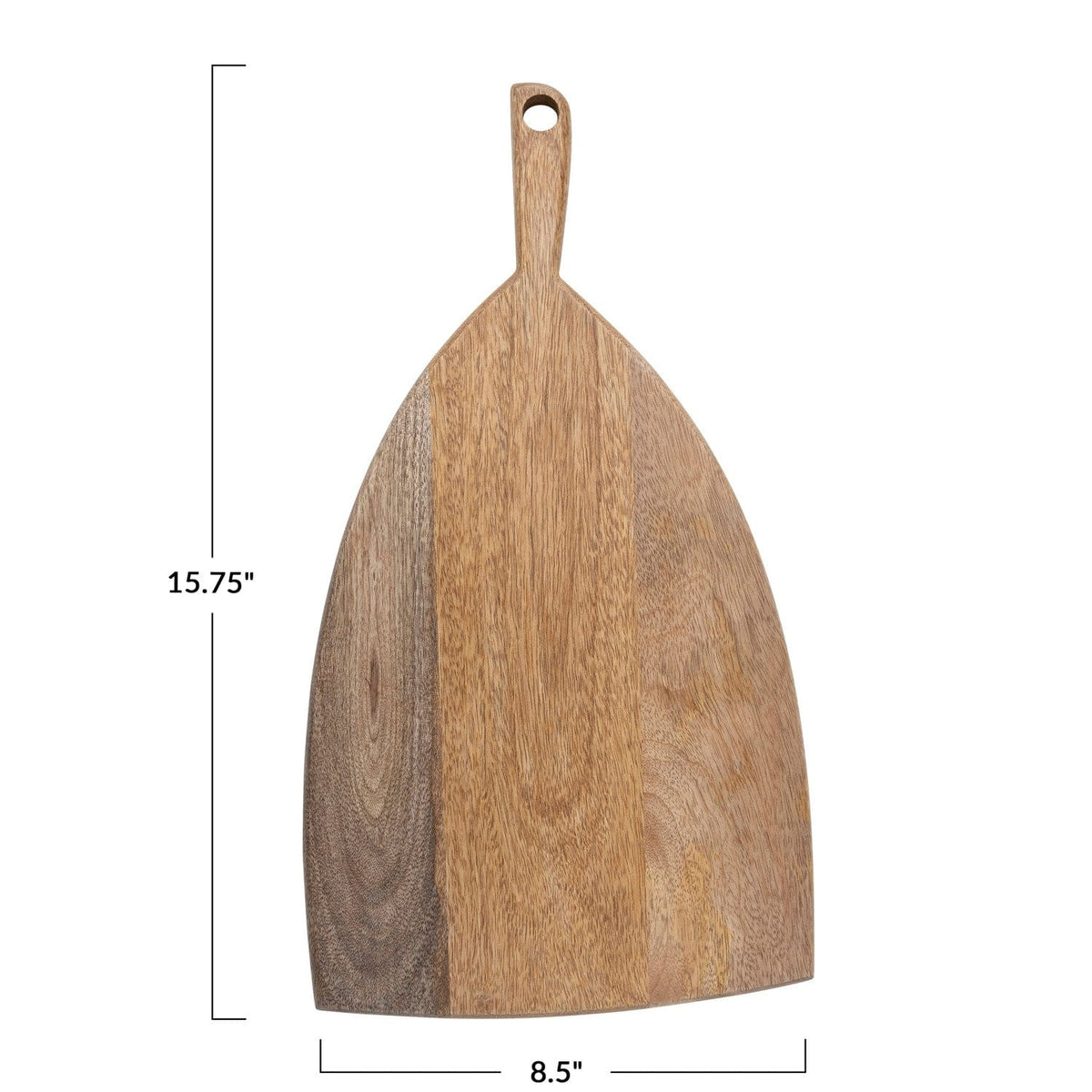 Creative Co-Op Creative Co-Op Mango Wood Cheese/Cutting Board w/Handle - Little Miss Muffin Children & Home