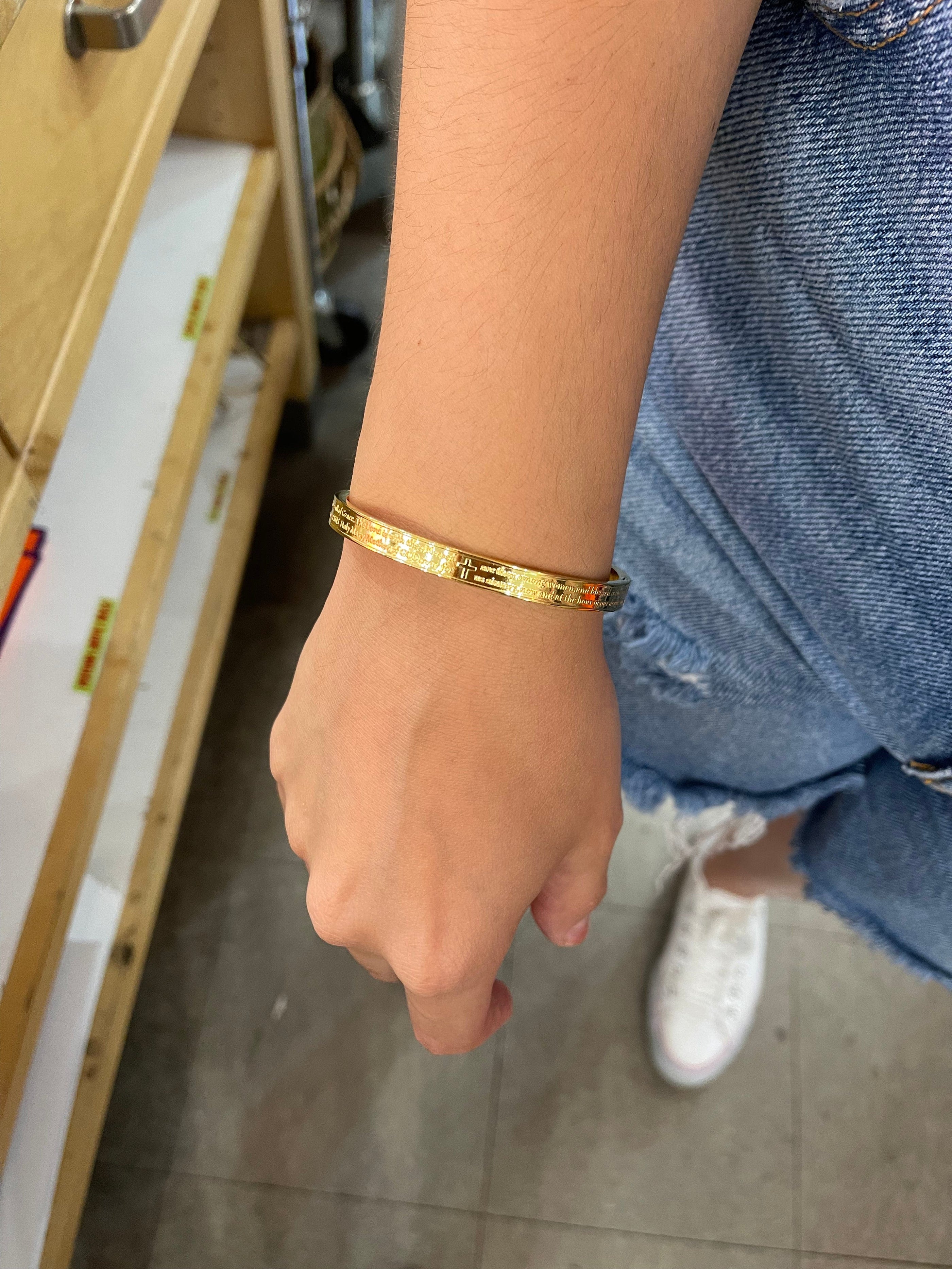 Weisinger Designs Weisinger Designs Hail Mary Bracelet - Little Miss Muffin Children & Home