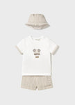 Mayoral Usa Inc Mayoral Short Set with Hat - Little Miss Muffin Children & Home
