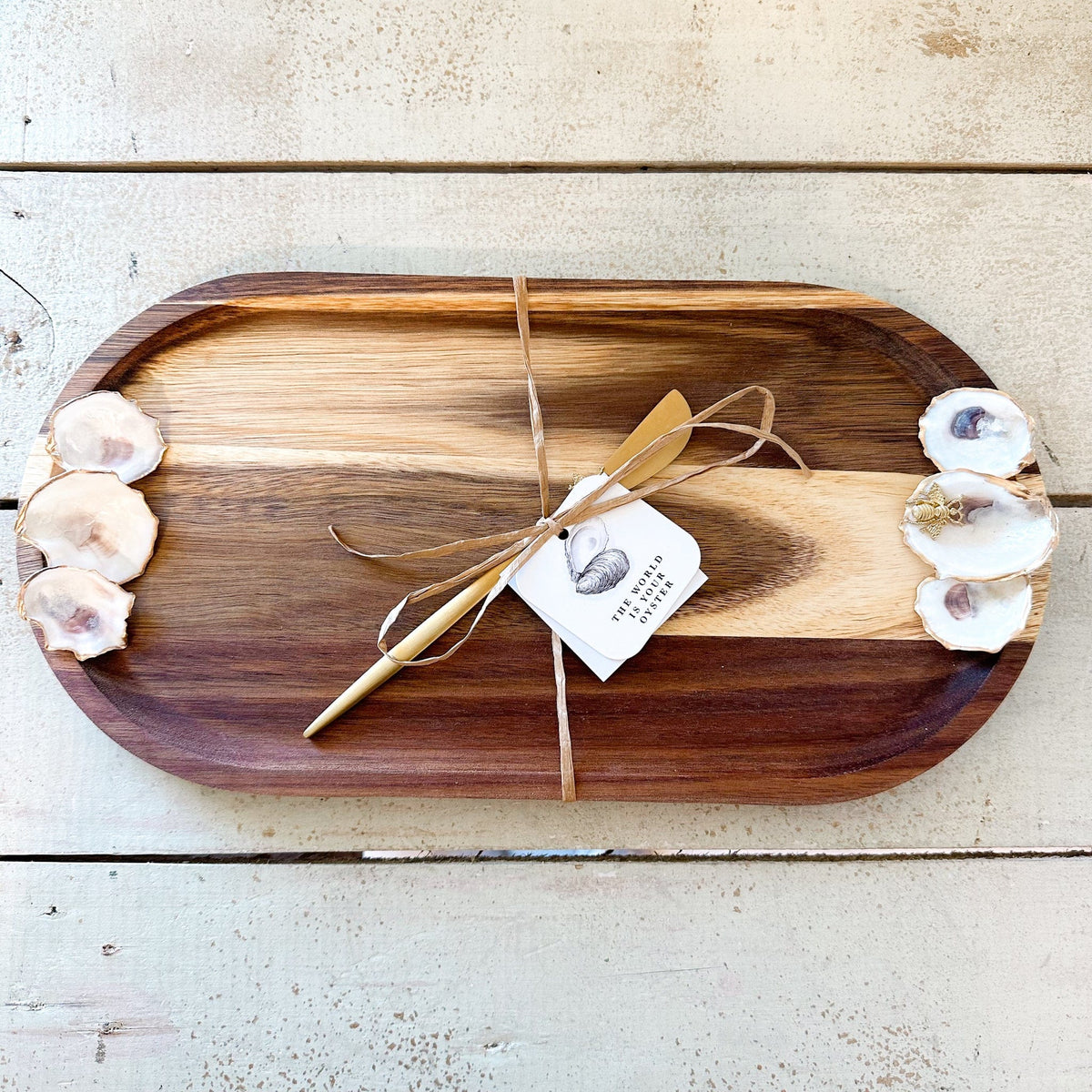 oval oyster platter