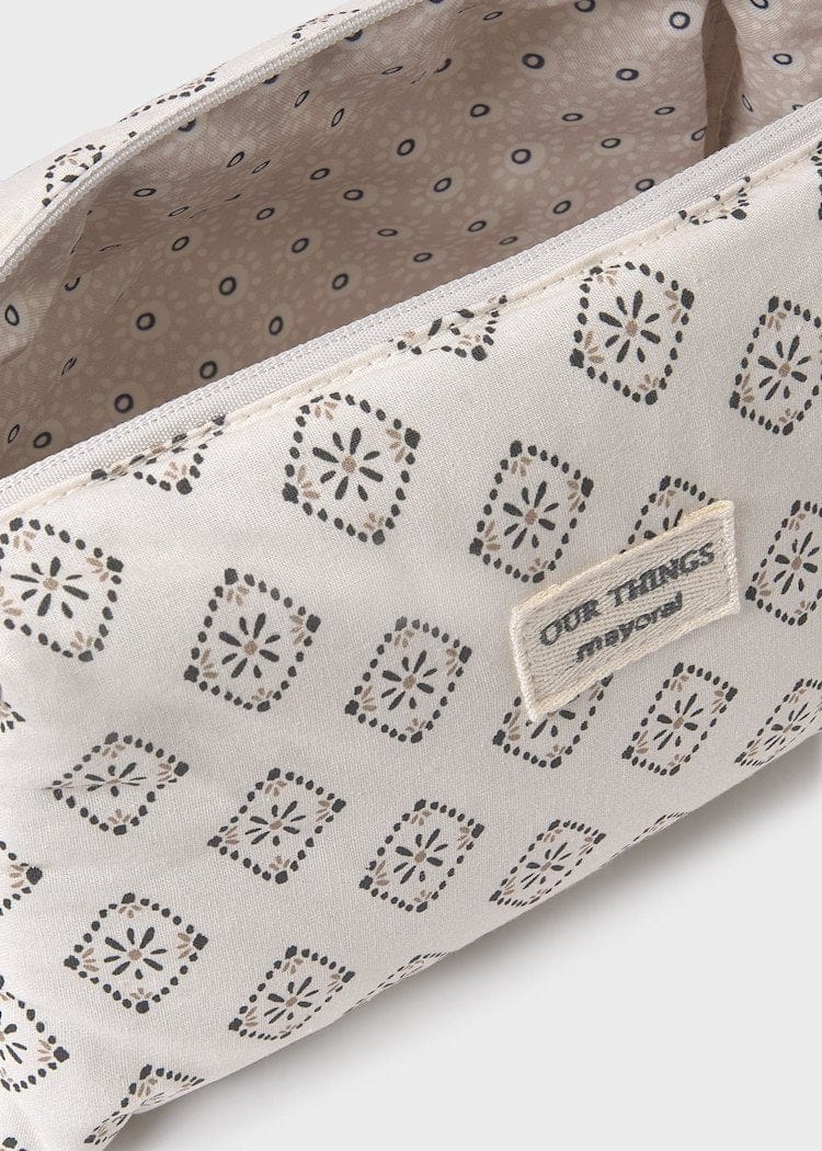 Mayoral Usa Inc Mayoral Printed Waterproof Vanity Case in Off White - Little Miss Muffin Children & Home
