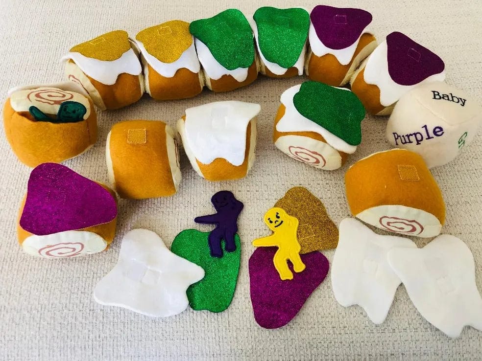 Two Parties LLC Two Parties King Cake Toy Large - Little Miss Muffin Children & Home