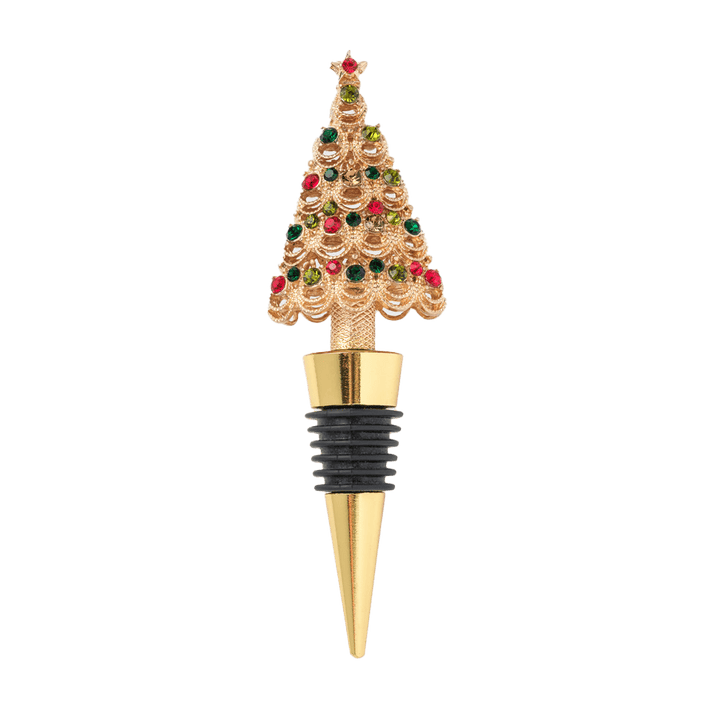 christmas tree wine stopper