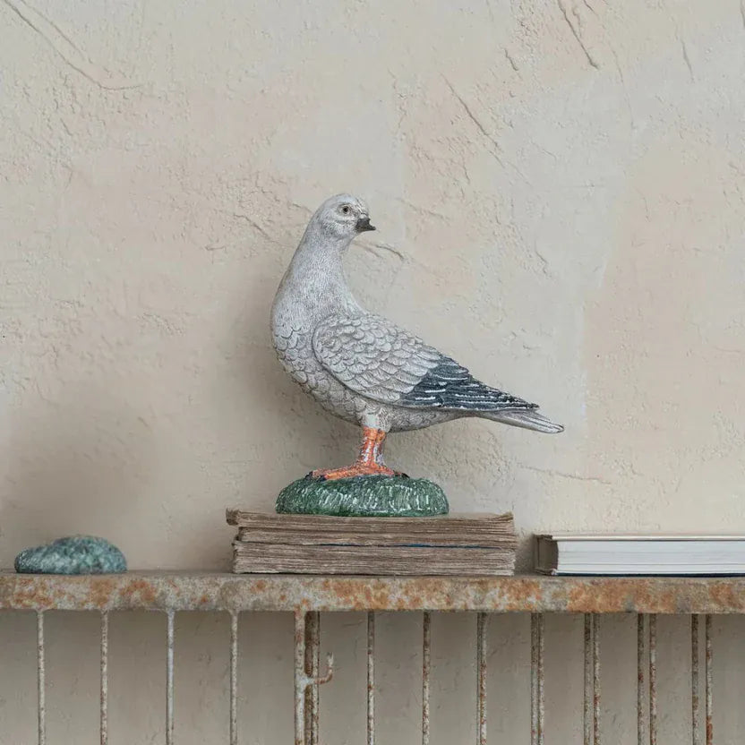 Creative Co-op Resin Vintage Reproduction Pigeon - Little Miss Muffin Children & Home