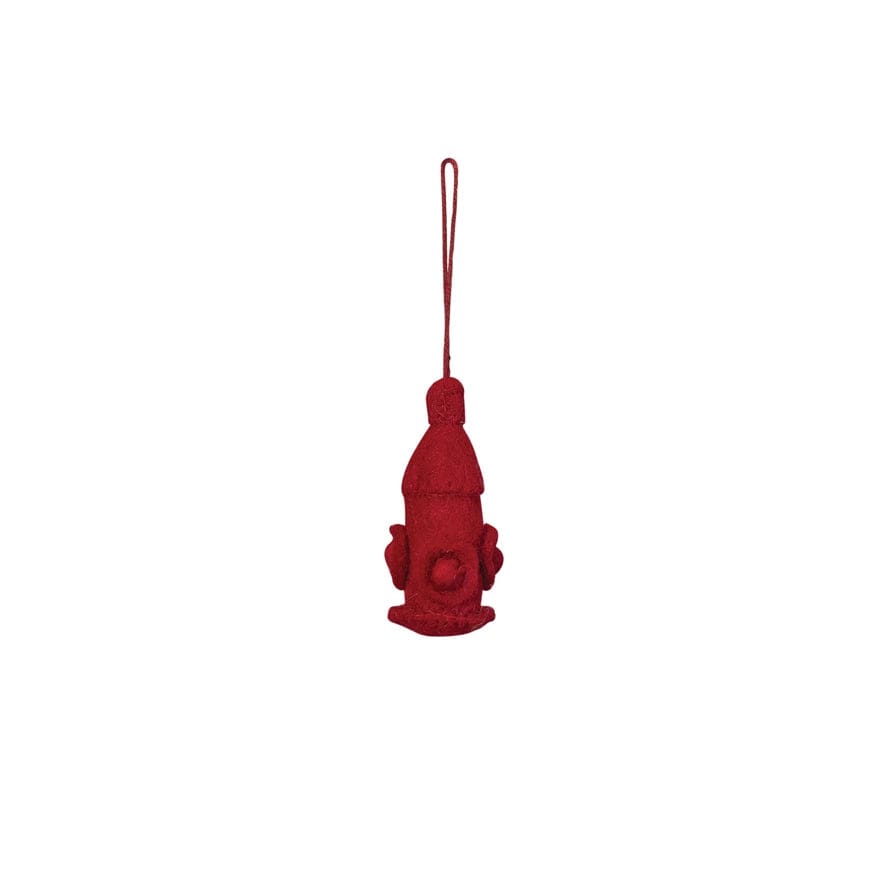 Creative Co-Op Creative Co-op Handmade Wool Felt Fire Hydrant - Little Miss Muffin Children & Home
